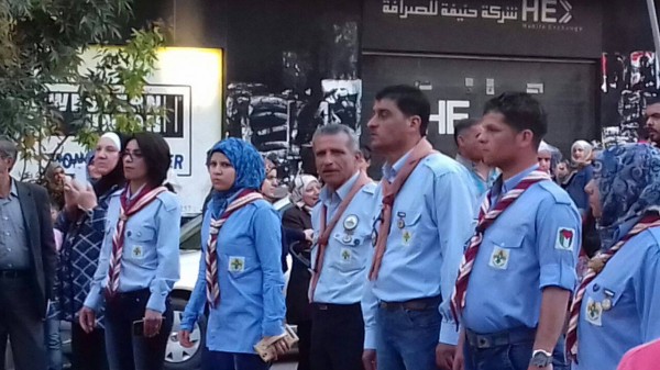 مفوضية يافا "اللاذقية"  تشارك بالاستعراض الكشفية لكشافة سورية بناسبة ذكرى عيد الجلاء