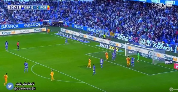 برشلونة يكتسح ديبورتيفو بـ8 أهداف نظيفة