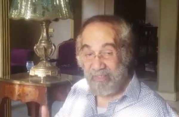 محمود ياسين يطمئن جمهوره على حالته الصحية