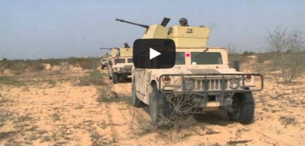 وزارة الدفاع المصرية تعرض فيديو لضربات القوات الجوية ضد الإرهاب في سيناء