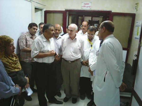 بالصور..مستشفى الصدر باسيوط تستقبل وكيل الوزارة بزيارة مفاجئة