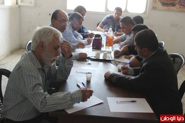 اللجنة الشعبية للاجئين مخيم خان يونس تعقد اجتماعها المركزي