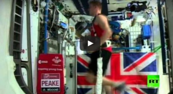رائد بريطاني يشارك في ماراثون لندن من الفضاء!