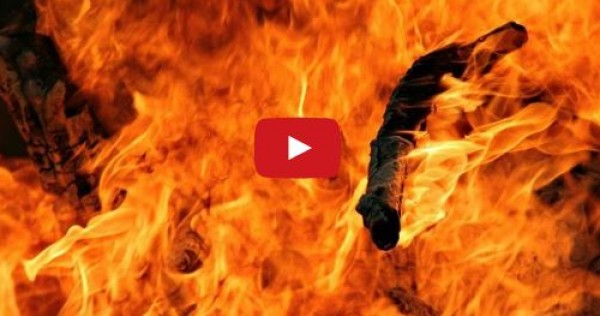 بالفيديو.. نشوب حريق هائل بمحطة بنزين في حلوان والحماية المدنية تتدخل