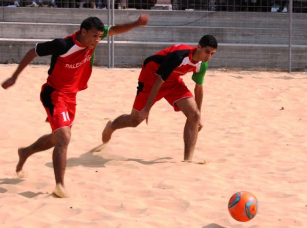 منتخب شواطئ فلسطين يبدأ تدريباته استعدادا لدورة الألعاب الأسيوية