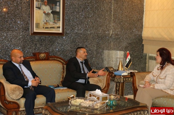 سفارة جمهورية العراق تكرم د. جدال بحصوله على افضل رجل في العالم لإدارة المخاطر