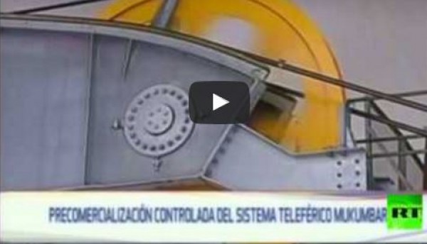 تشغيل أعلى "تلفريك" في فنزويلا