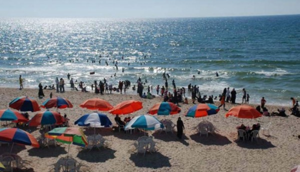 %52 من شاطئ قطاع غزة "ملوث"