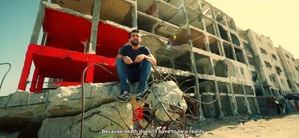 أغنية بعنوان ...من غزة إلى حلب