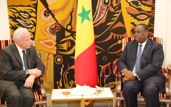 وزير الخارجية المالكي يلتقي رئيس جمهورية السنغال ماكي سال