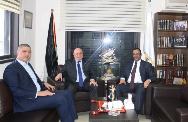 النائب العام د. احمد برّاك  يجتمع مع معالي محافظ سلطة النقد الفلسطينية
