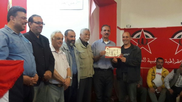 منظمة لجان الوحدة العمالية في اتحاد لجان حق العودة تنظم مهرجانا عماليا في مخيم البداوي