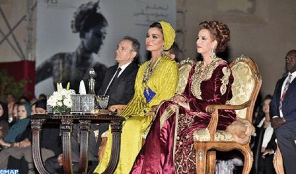 الاميرة للا سلمي قرينة ملك المغرب تشهد حفل افتتاح مهرجان فاس للموسيقى العالمية العريقة وسط عروض فنية مبهرة