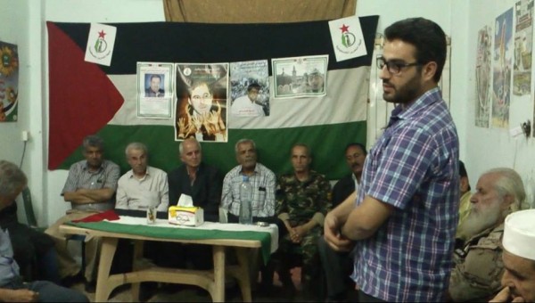 جبهة التحرير الفلسطينية تنظم حفل استقبال في حلب بمناسبة يومها الوطني