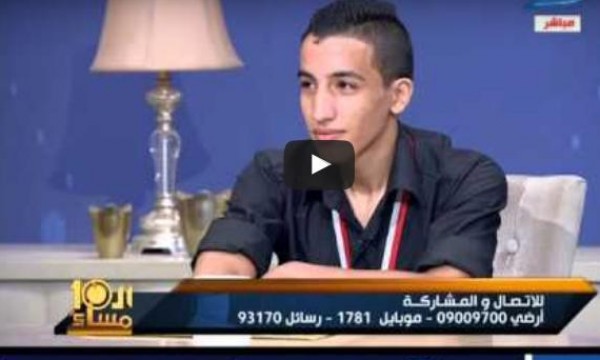 شاهد.. الإبراشي يلتقي لاعب كمال الأجسام محمد حسين