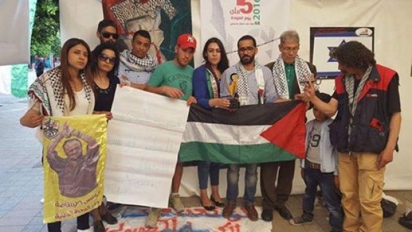 فعاليات بتونس للنكبه ودعم الاسرى