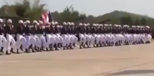 شاهد التنظيم في العرض العسكري