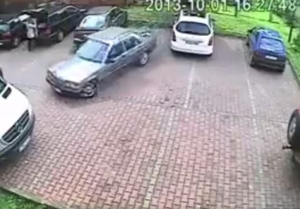 شاهد أغبي سائق يمكن ان تشاهده