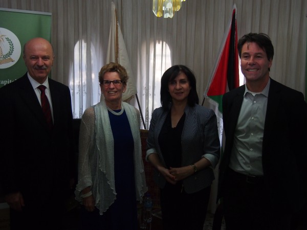 رئيسة بلدية بيت لحم تستقبل رئيسة وزراء مقاطعة ولاية أونتاريو الكندية
