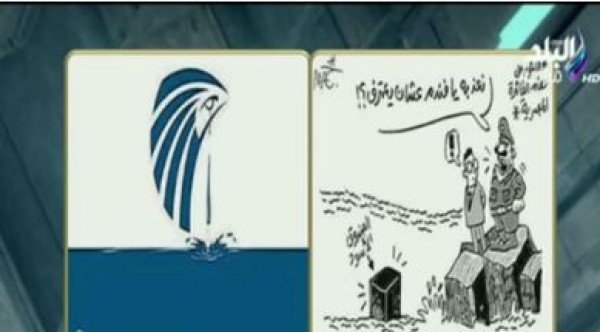 أحمد موسى ينفعل بسبب كاريكاتير: انتو كلكم متعلم عليكوا