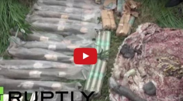 بالفيديو: العثور على مخابئ للأسلحة في إنغوشيا