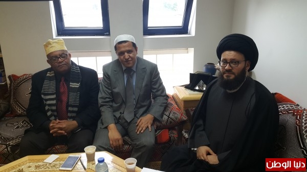 العلامة الحسيني يزور المركز الاسلامي في باريس و يلتقي رئيس منتدى الأئمة في فرنسا