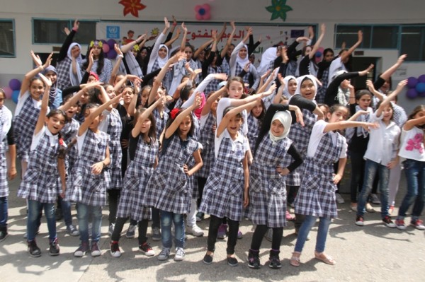 مدرسة نابلس تقيم يوم مفتوح للطلبة القادمين من سوريا في مدينة صيدا