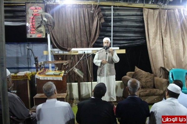 أسرة مسجد الرحمن تطلق سلسلة دروس دعوية بعنوان " أحكام رمضانية " بمنطقة التفاح بغزة