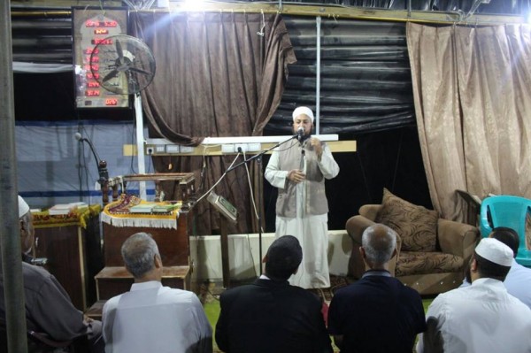 أسرة مسجد الرحمن تطلق سلسلة دروس دعوية بعنوان "أحكام رمضانية" بمنطقة التفاح بغزة