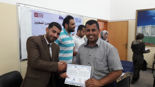 رابطة النازحين والمُهَجّرين الفلسطينيين تختتم دورة تدريبية  بعنوان الرخصة الدولية لقيادة الحاسوب "ICDL"