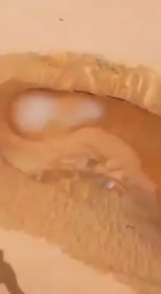 ظهور نهر في صحراء الربع الخالي