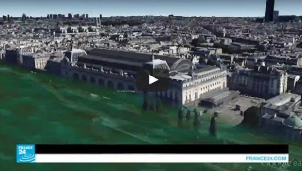 فيديو: نقل مئات القطع الفنية من "متحف اللوفر" في باريس