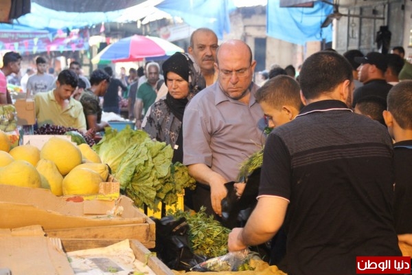 جولة في سوق الزاوية وسط مدينة غزة