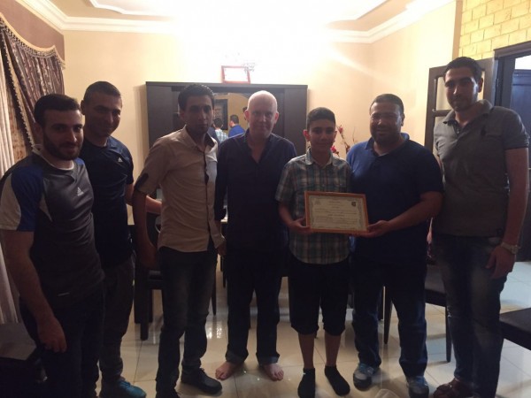 "رابطة بيت المقدس" تكرم الطالب الفلسطيني الثالث على لبنان في صور