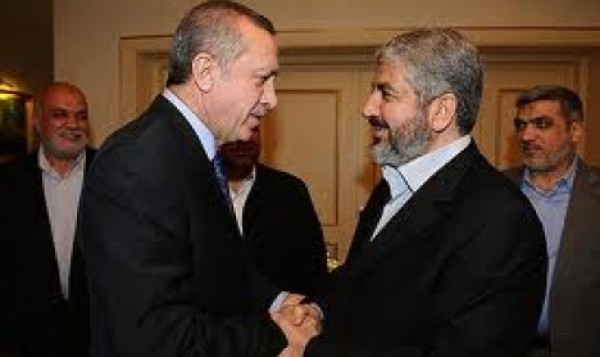 صحيفة : أردوغان يلتقي "خالد مشعل" لبحث المصالحة مع اسرائيل