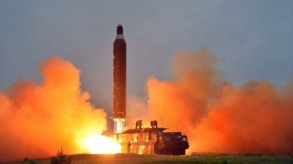 تمرين صاروخي امريكي كوري جنوبي ياباني مشترك