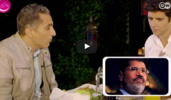 باسم يوسف يؤكد أنه لم يتخط حدود الأدب في سخريته من مرسي