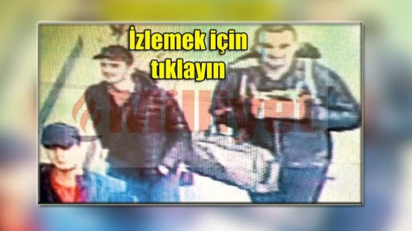 لقطة إرهابية واحدة للانتحاريين الثلاثة بمطار اسطنبول