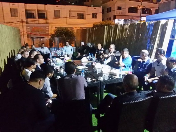 حركة فتح:إقليم وسط الخليل تعقد اجتماعاً تناقش خلاله توصيات المكاتب الحركية والنقابات