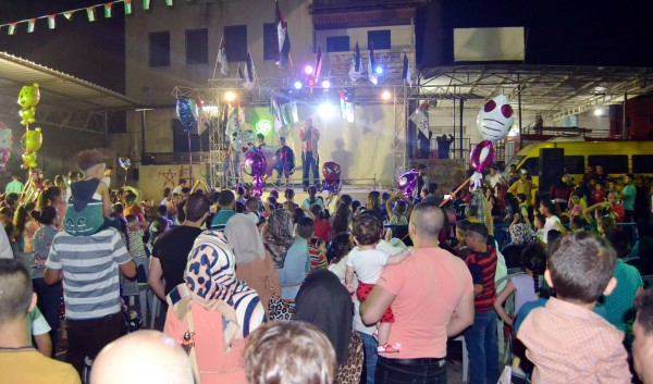 فتح بسلفيت وإذاعة الزيتونة ينظمان مهرجان العيد للأطفال