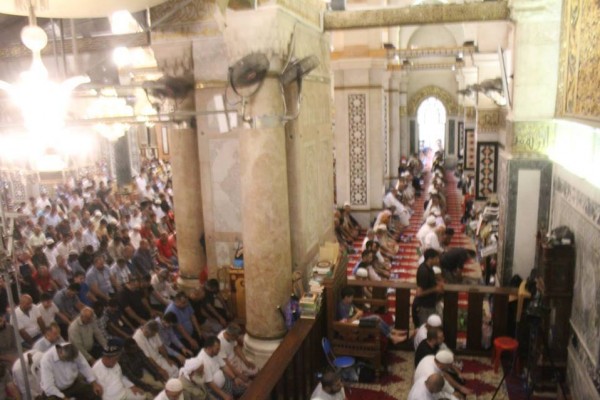 أخر ليلة قيام في المسجد الأقصى
