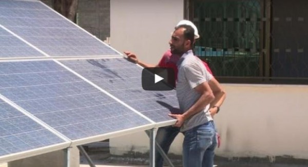 بالفيديو : استخدام الطاقة الشمسية يزدهر في غزة
