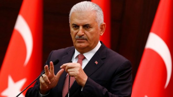 بن علي يلديريم: تركيا تسعى إلى تطوير علاقات جيدة مع سوريا