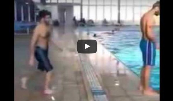 بالفيديو: حاول تنفيذ مقلب في صديقه فوقع في شر أعماله
