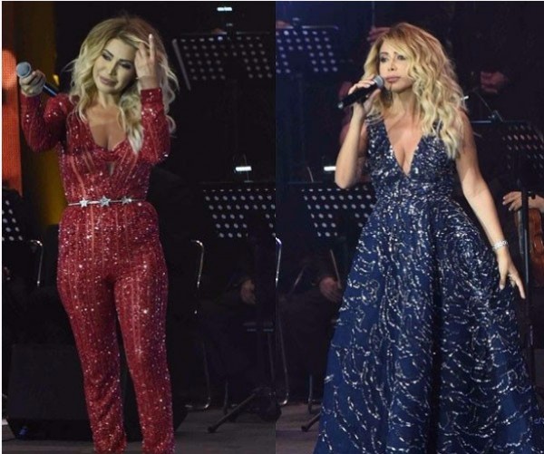 ملابس ابنة نوال الزغبي تخطف الأنظار من والدتها بحفلها الأخير