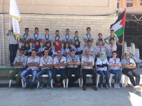 إفتتاح المخيم الكشفي الفلسطيني في منطقة البقاع