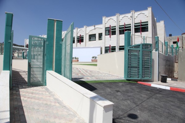 الاحتفال بافتتاح أول مدرسة فلسطينية "خضراء" في عقّابا بمحافظة طوباس