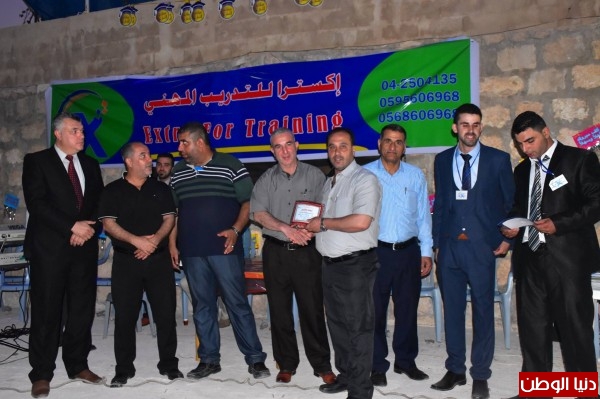 مركز اكسترا للتدريب المهني في جنين يخرج فوجه الأول " فوج القدس "