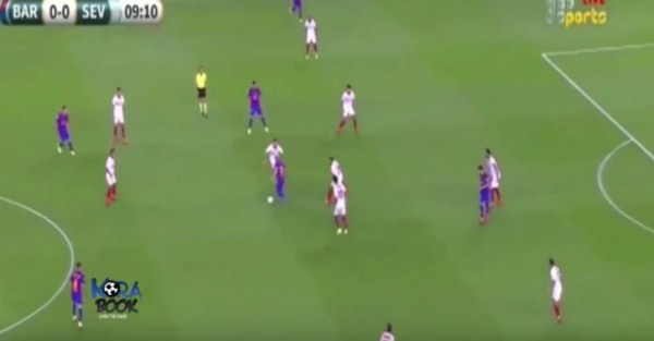 أهداف برشلونة في شباك إشبيلية