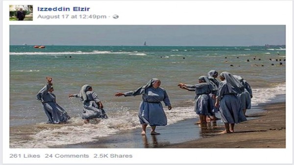 فرنسا.. راهبات البحر ردا على حملة ضد البوركيني